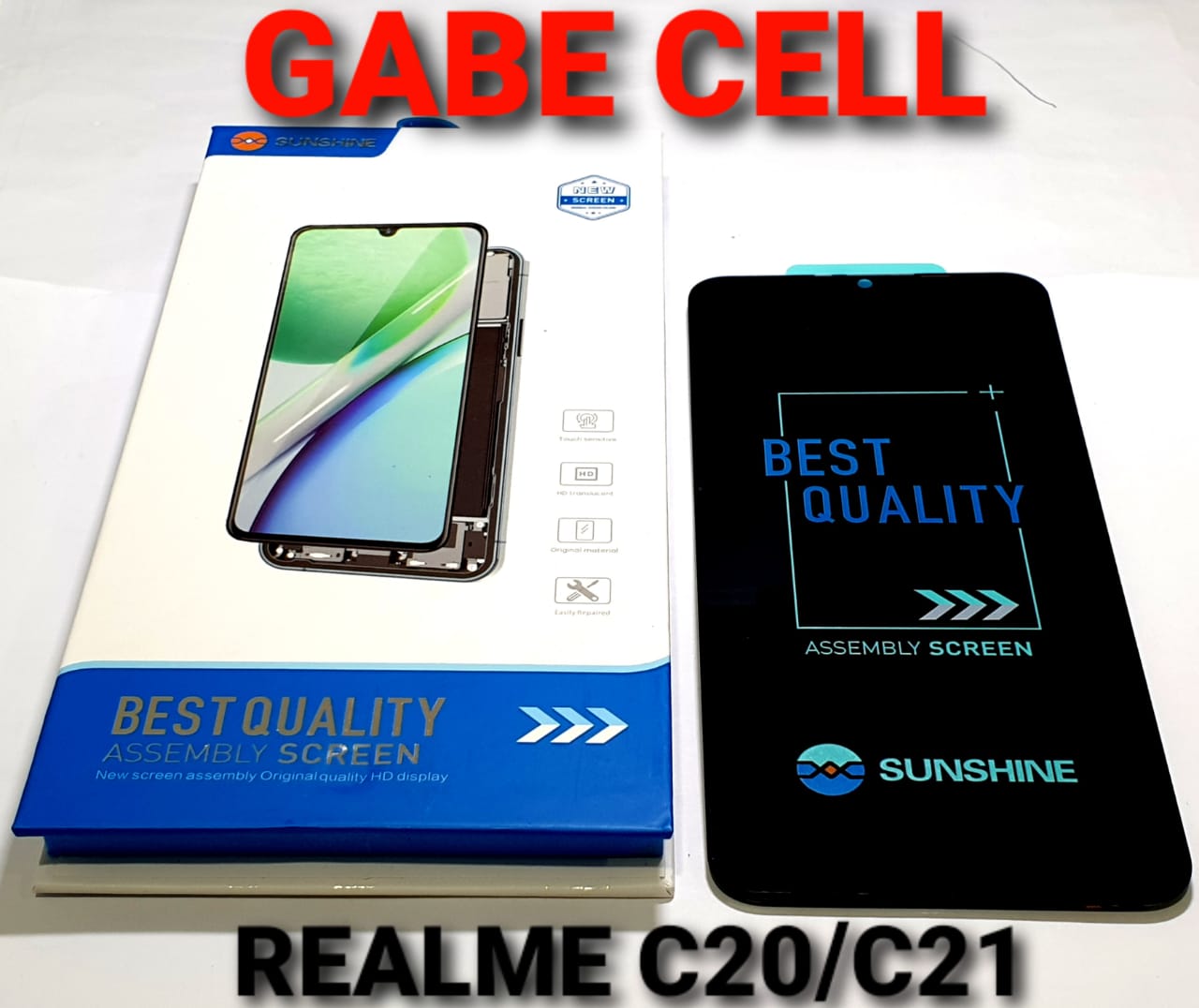 LCD REALME C20/C21/C11 2021/NARZO 50I BLACK FULLSET TOUCHSCREEN Harga  108,000 Ringgit*Penghantaran Percuma