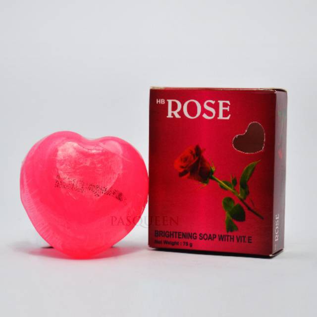 ( Perlusin / Per6pcs ) Sabun Rose Love HB Bpom 75 Gram