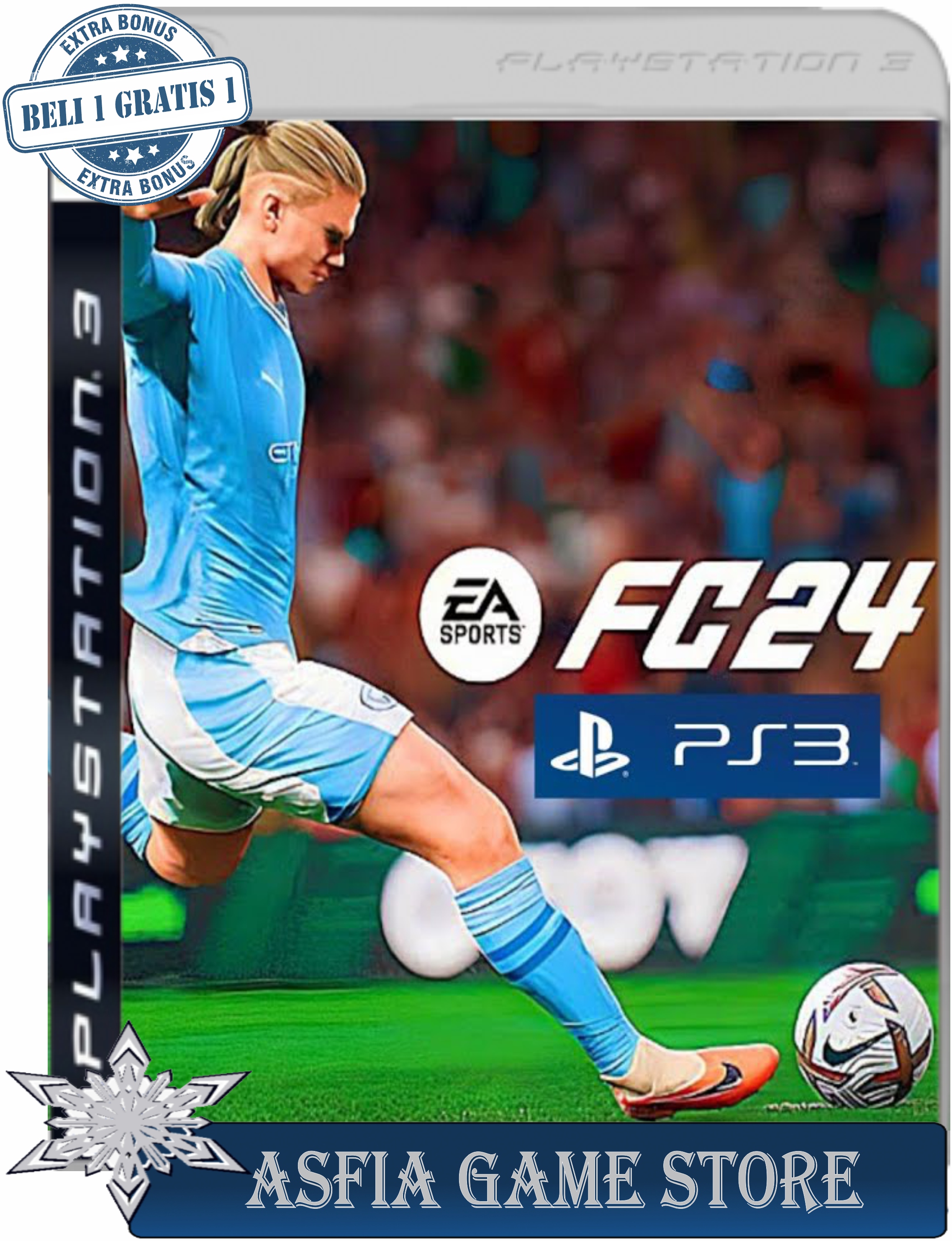 FC 24 - 25 DVD Kaset Game PS3 PKG CFW HEN MULTIMAN Harga 41,999 rupiah*Gratis Ongkir