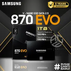SSD SAMSUNG 870 EVO 1TB - SSD INTERNAL 2.5" 3D Nand SATA III