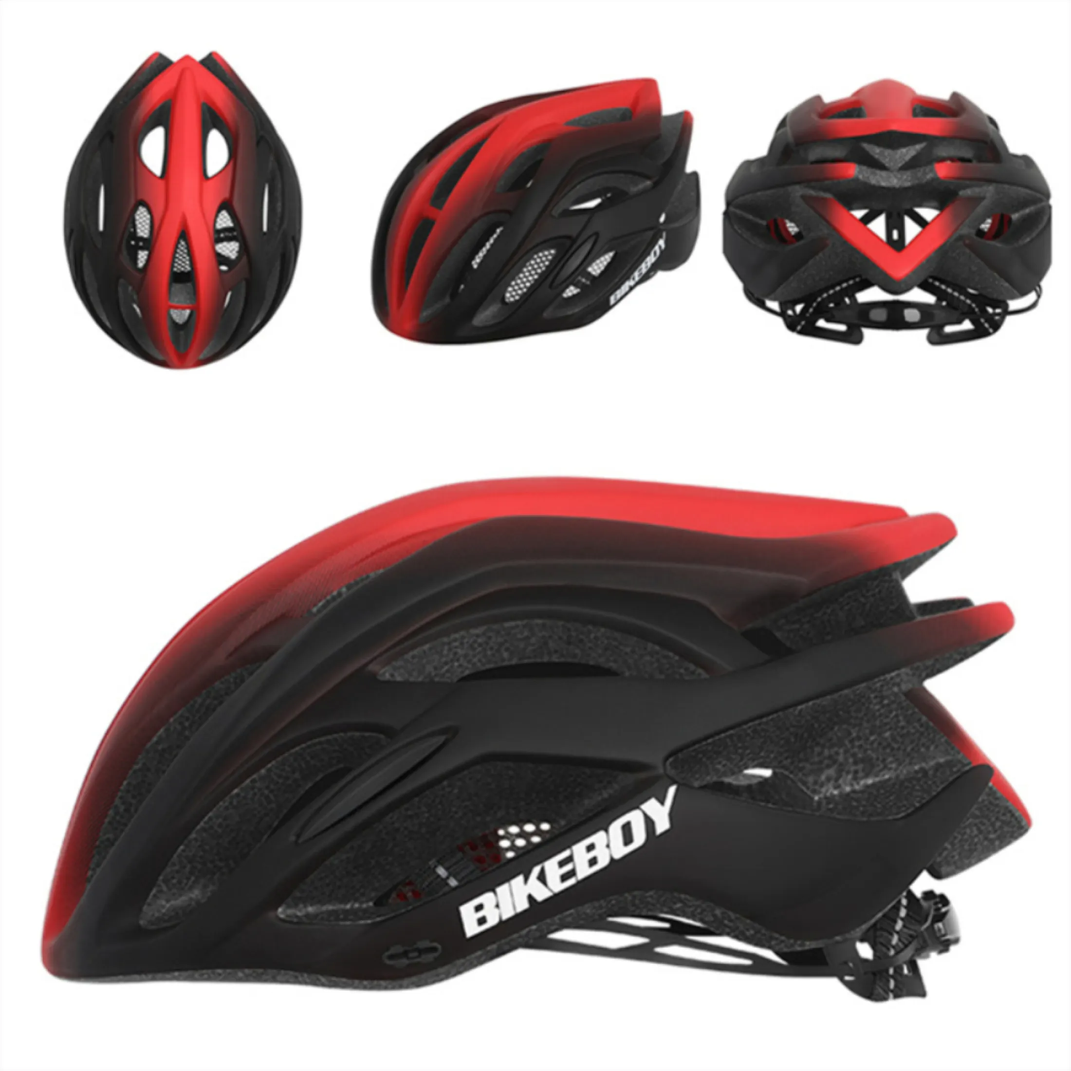 mtb helmet red