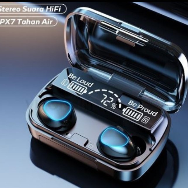 BAROKAH GAMIS AKENO PREMIUM IMPORT / EARPHONE POWER BANK WIRELESS 2 IN 1 Harga  91,750 Ringgit*Penghantaran Percuma
