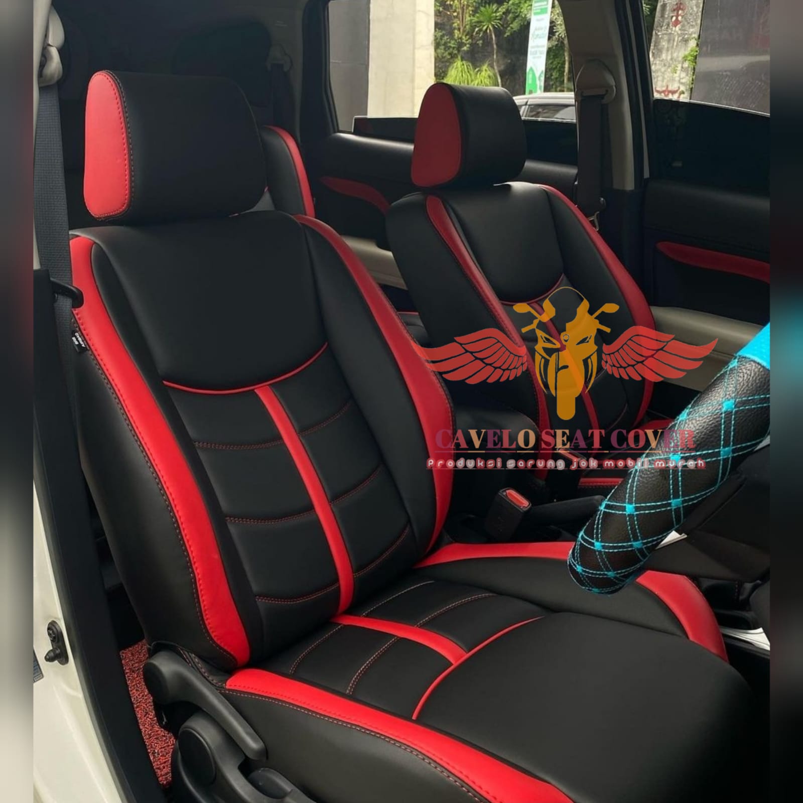 Toyota Avanza 2022 Veloz 3 row seat cover leather seat covers Harga 779,000 rupiah*Gratis Ongkir