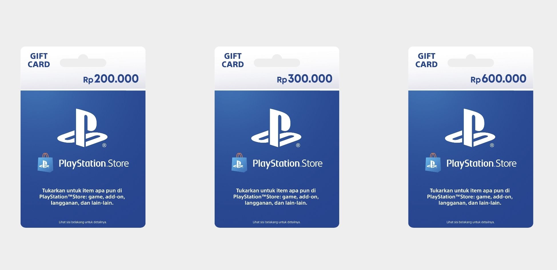 PlayStation™Store Gift Card Voucher Sony PSN 600rb