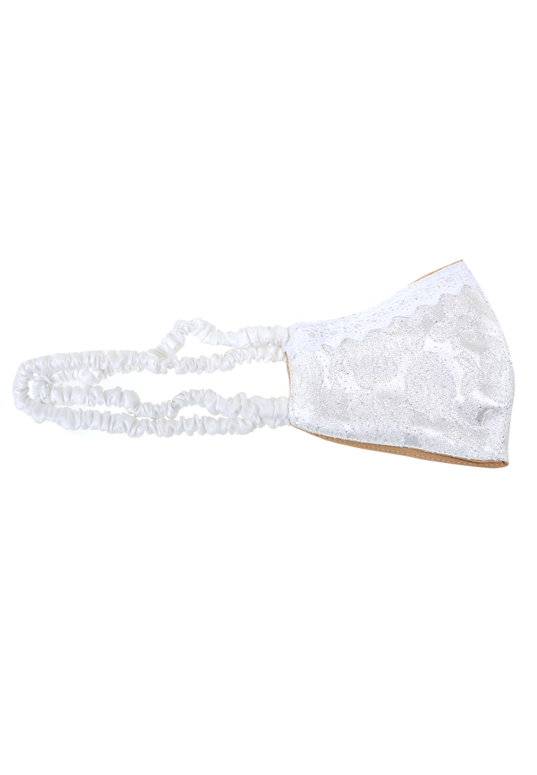 Hamlin Evelyn Masker Wanita Princess Headloop Mask 2 Ply Breathable Material Brokat ORIGINAL - Broken White Harga 147,000 Ringgit*Penghantaran Percuma