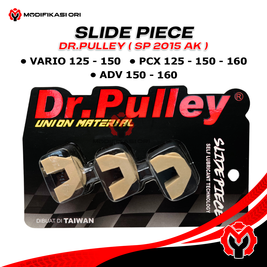 Piece Slide Vario 125 150 Slider Dr Pulley PCX ADV 150 Slider Piece cvt Karet tutup rumah roller Harga 55,062 rupiah*Gratis Ongkir