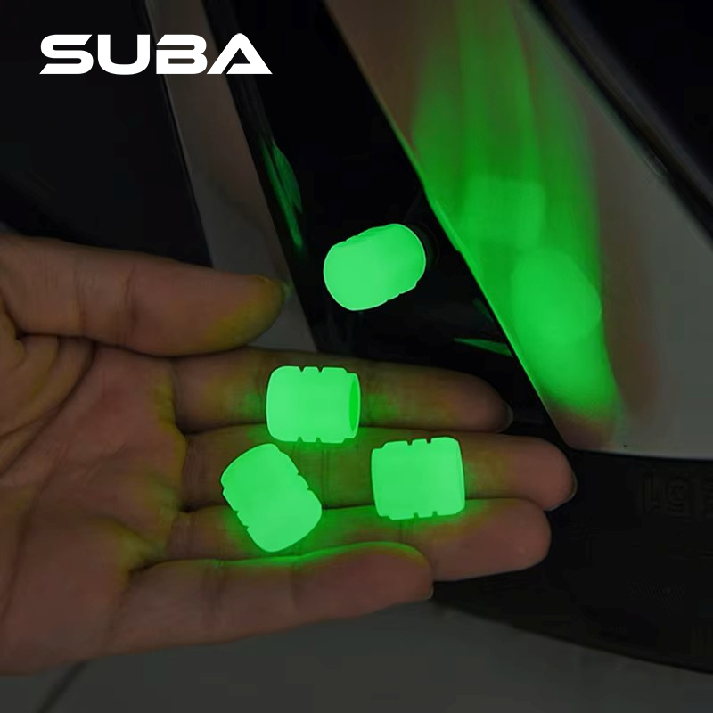 SUBA VC1001 Tutup Pentil Ban Fluorescent untuk Schrader Valve - Luminous Tire Valve Cap Harga 16,200 rupiah*Gratis Ongkir