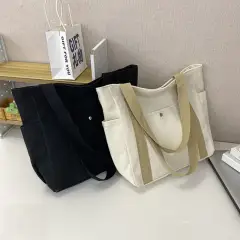 Mismi Prisha Bag Tas Jinjing Wanita Summer Vacation Tote Bag Resleting Perempuan Korea Stylish - 18P