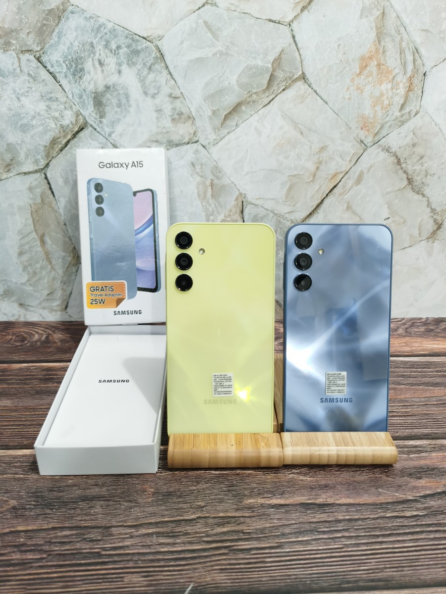 [PROMO] Samsung A15 5G 8/256GB Samsung A14 4G 8/256GB 6/128GB Fullset Mulus Istimewa Harga 2,100,000 rupiah*Gratis Ongkir