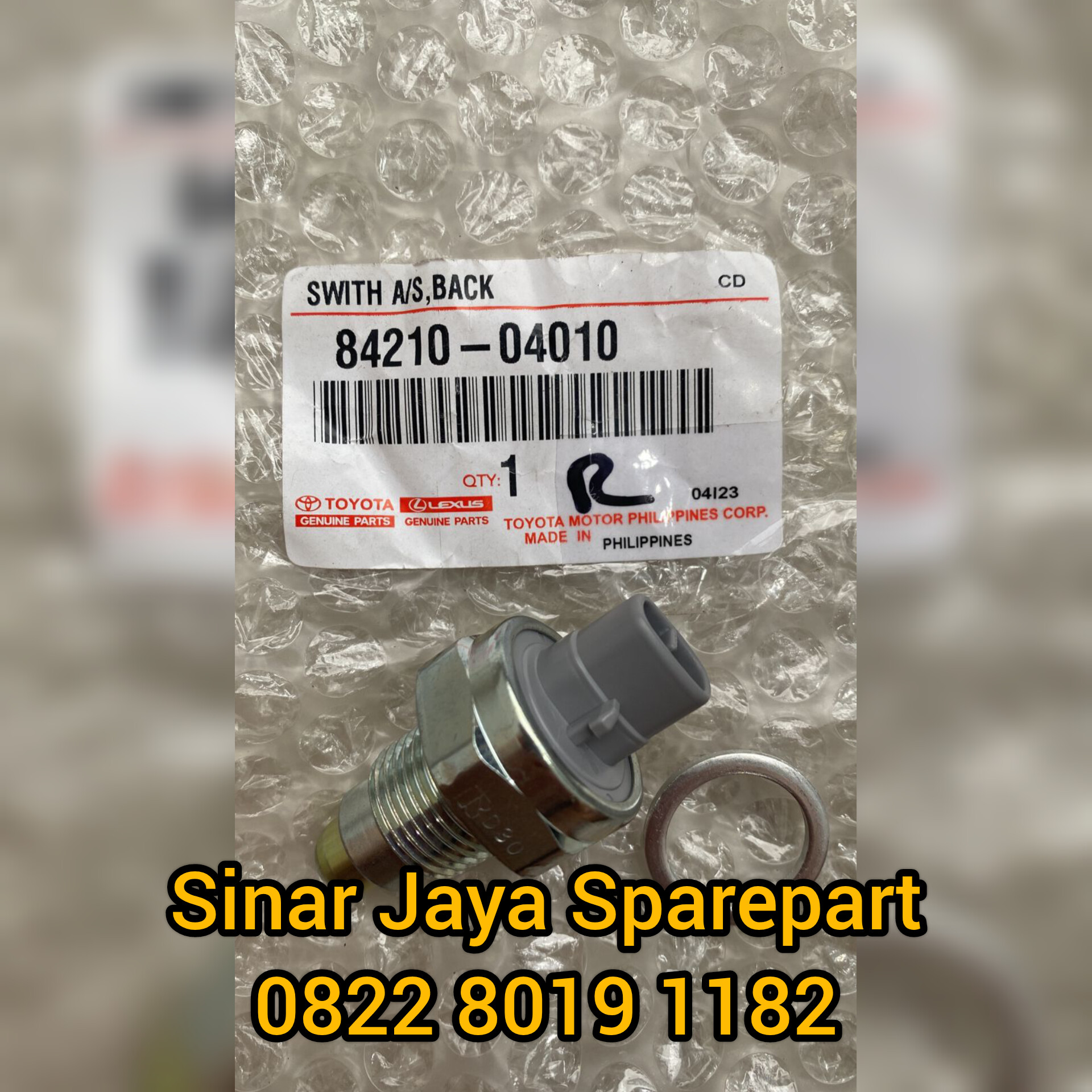 Switch Atret Atau Switch Mundur Toyota Dyna Saurus All Tipe Hino Dutro All Tipe Original 84210-37020 Harga 350,000 rupiah*Gratis Ongkir