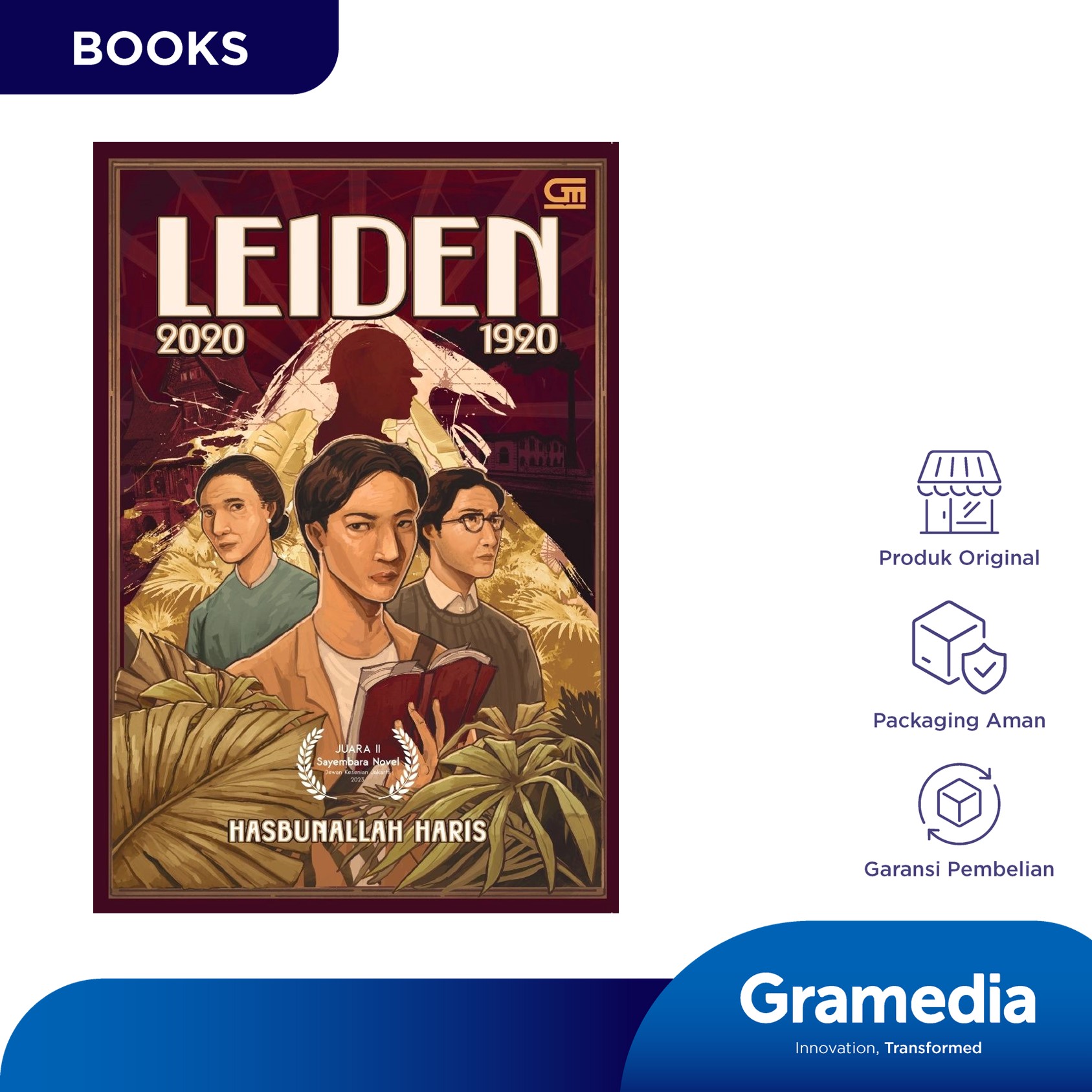 Leiden 2020-1920 (Hasbunallah Haris) Harga  111,200 rupiah*Gratis Ongkir