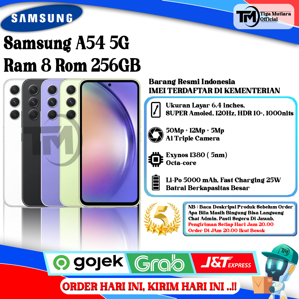 Samsung A54 5G Ram 8 Rom 256GB Giá 4,150,000 Đồng*Miễn phí vận chuyển