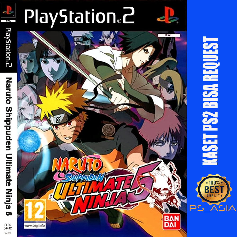 Cheat Naruto Ultimate Ninja 5 PS2 Terlengkap dan Terbaru - EXP