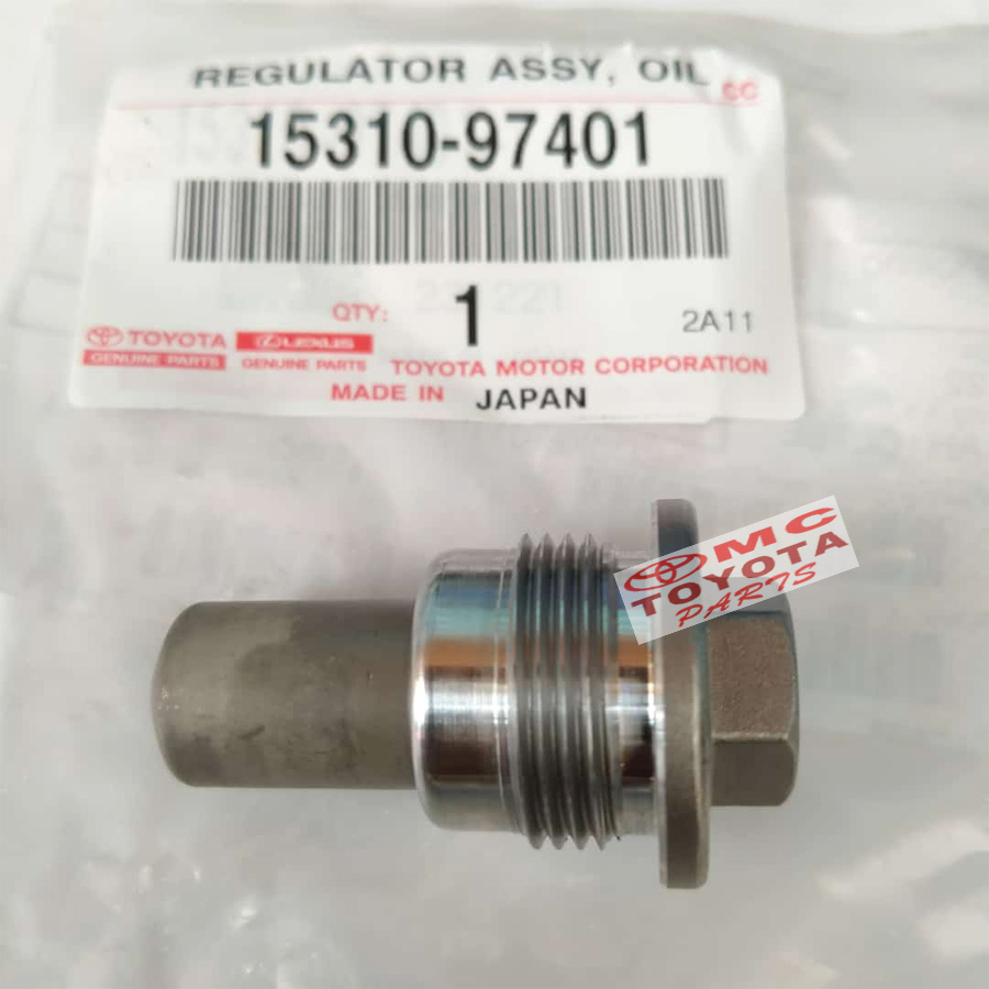Plug Oil, Regulator Assy Oil Avanza Xenia Rush Terios Vios 15310-97401 Harga 165,000 rupiah*Gratis Ongkir
