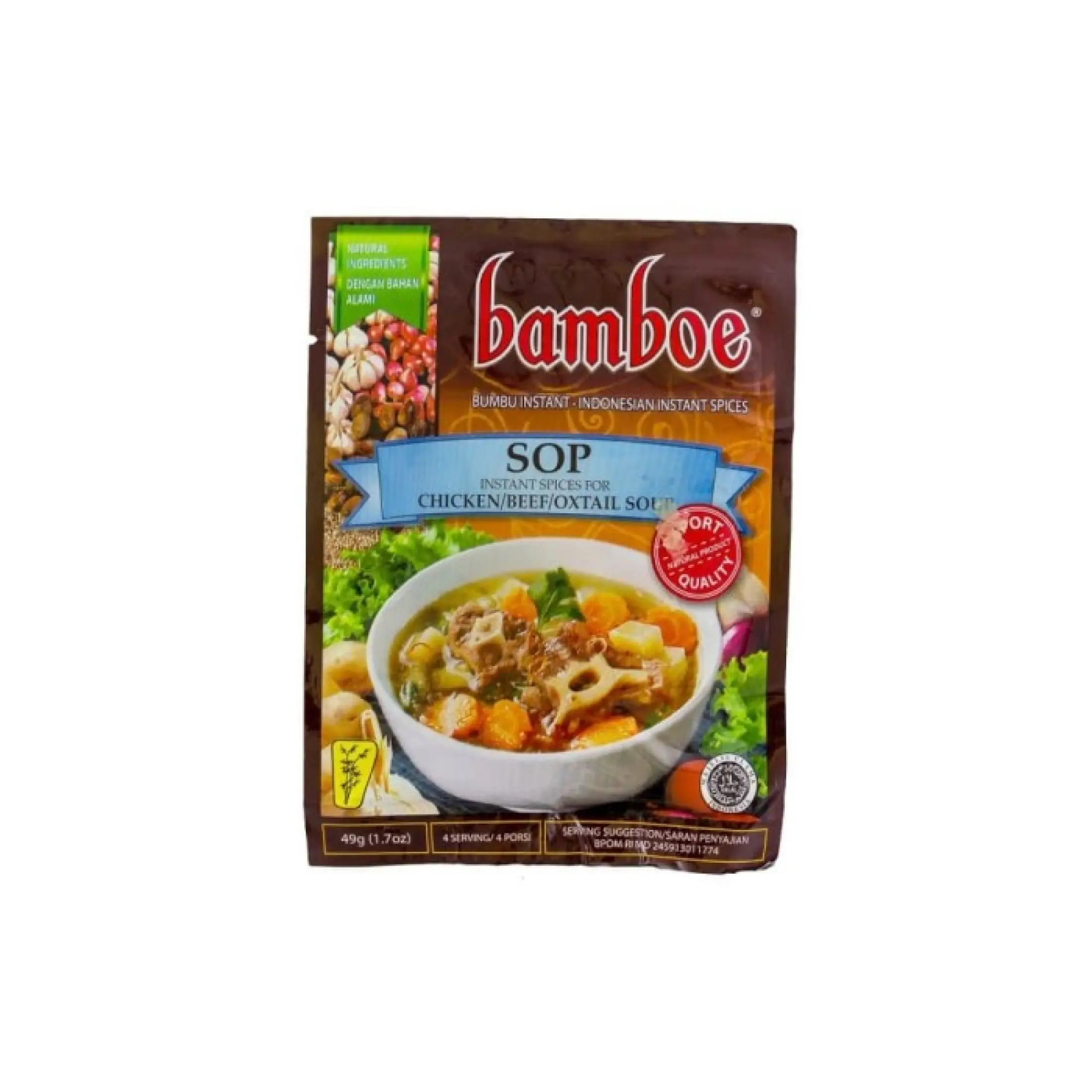 Bumbu Instan Sop Daging Bamboe 49 Gr Lazada Indonesia