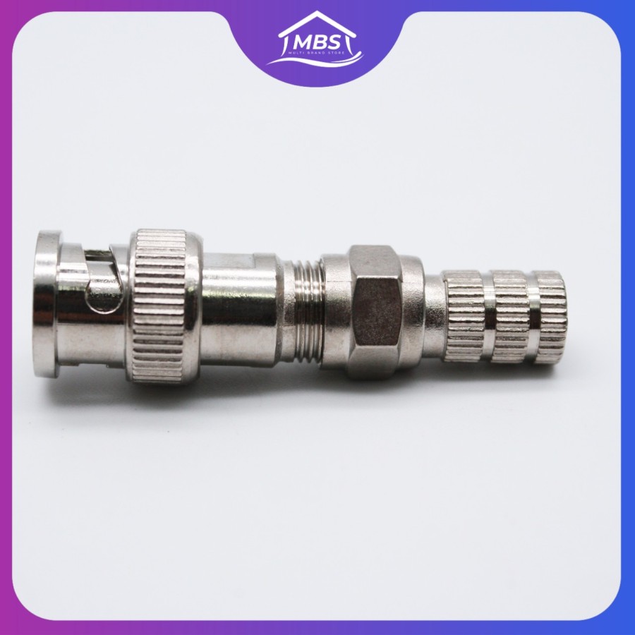 BNC threaded connector conector Jack CCTV Jack Harga 2,900 rupiah*Gratis Ongkir