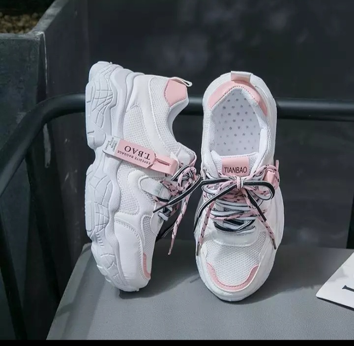 JURAGAN ONLEN - SO99 I SNEAKERS TIAN BAO T-BAO KOREAN STYLE SEPATU WANITA VIRALLL KUALITAS TERJAMIN