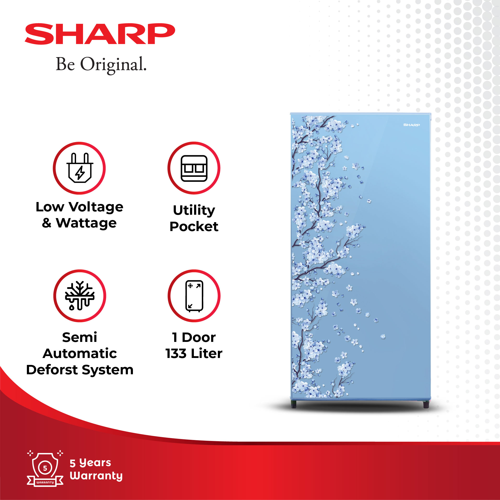 Jual Kulkas 1 Pintu Sharp Sakura Terbaru - Sep 2024 | Lazada.co.id