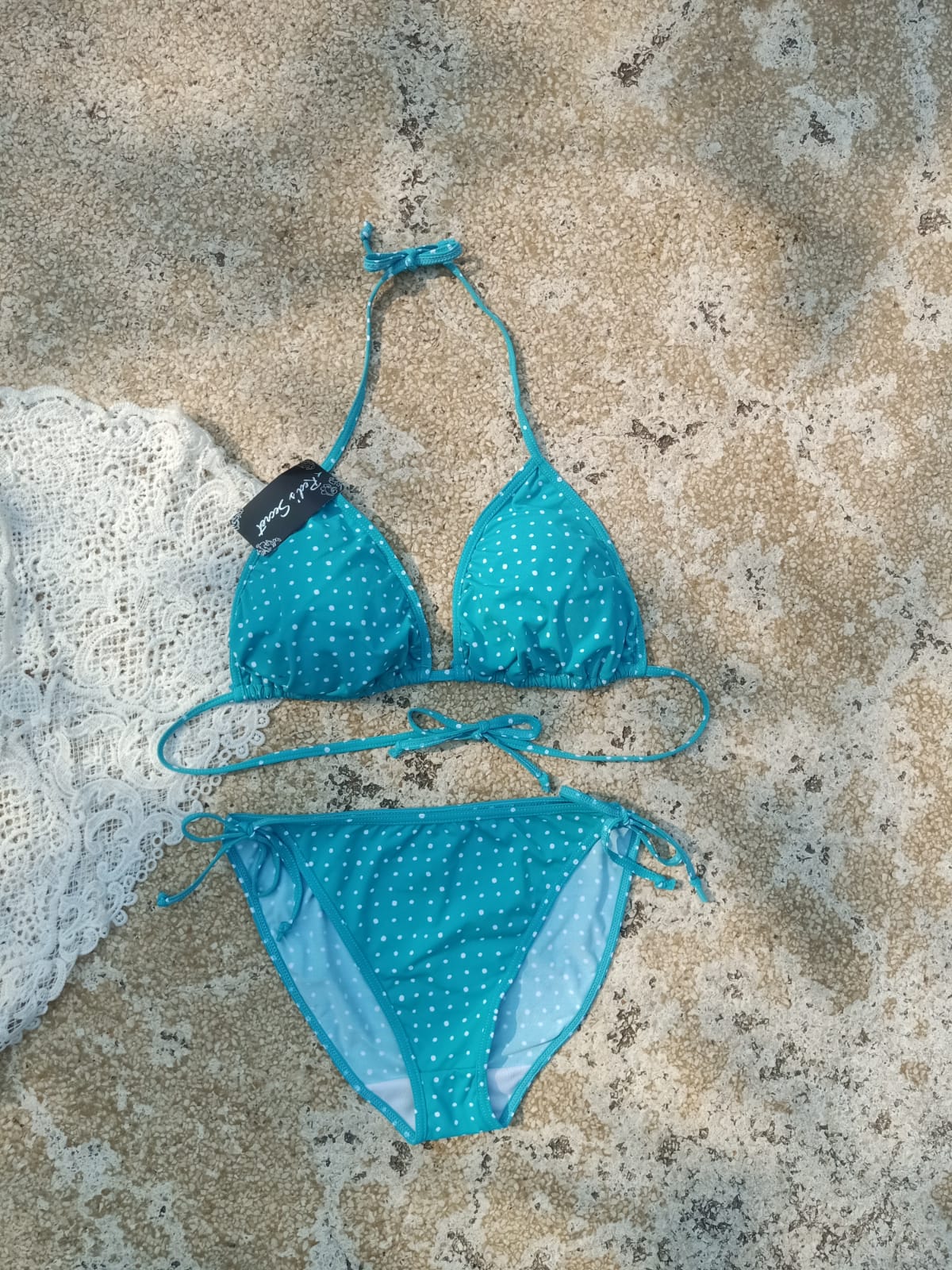 Braguita de bikini Monogram con lazada - Prêt-à-Porter 1ABC90