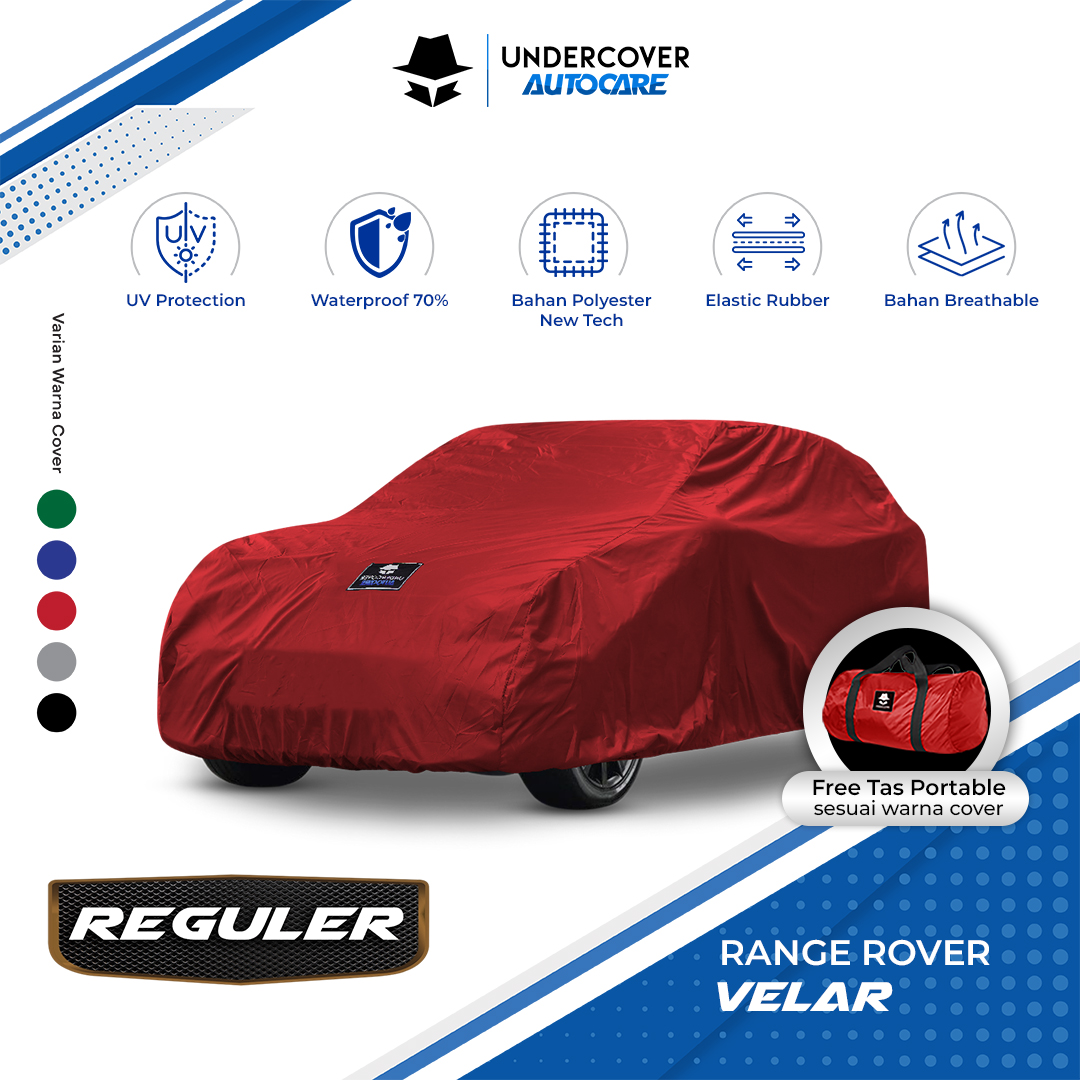 Undercover Autocare - Cover Mobil Range Rover Velar Reguler Harga 307,000 rupiah*Gratis Ongkir