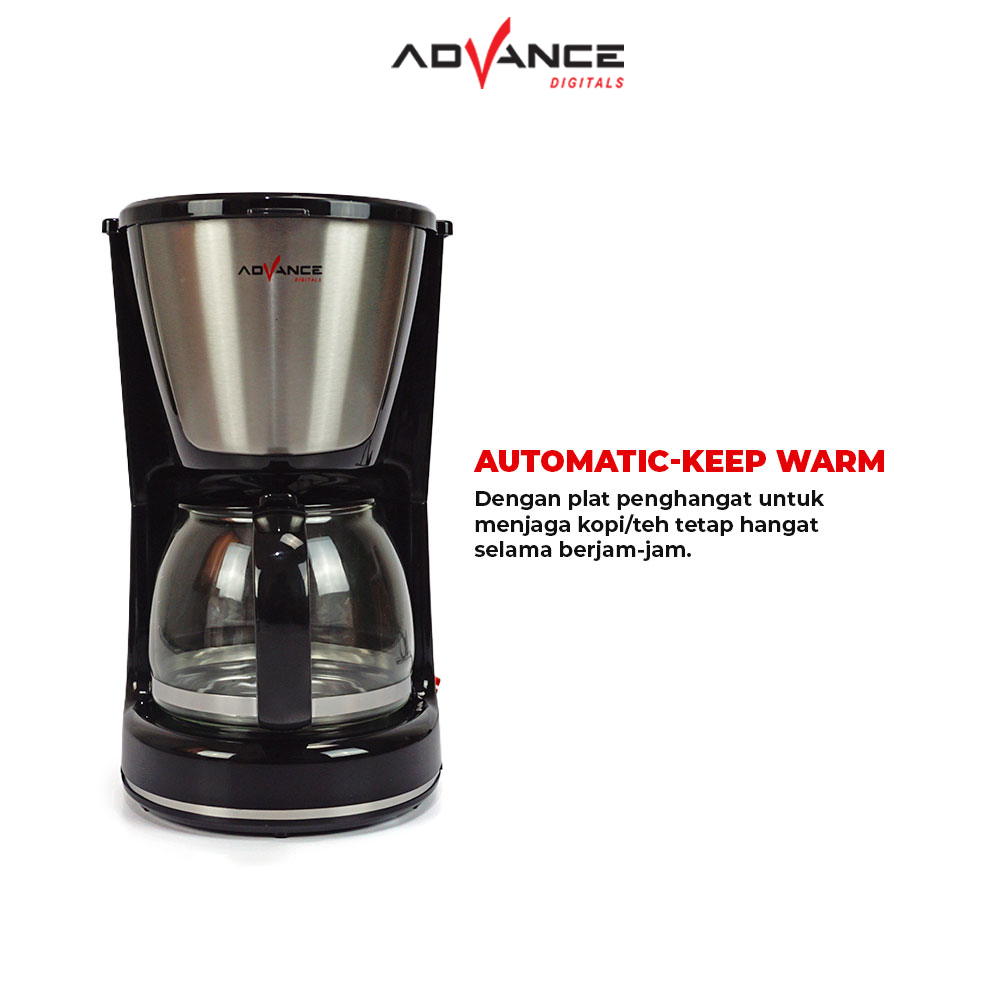 Jual Advance CM208A Coffee Maker Mesin Kopi Espresso Low Watt