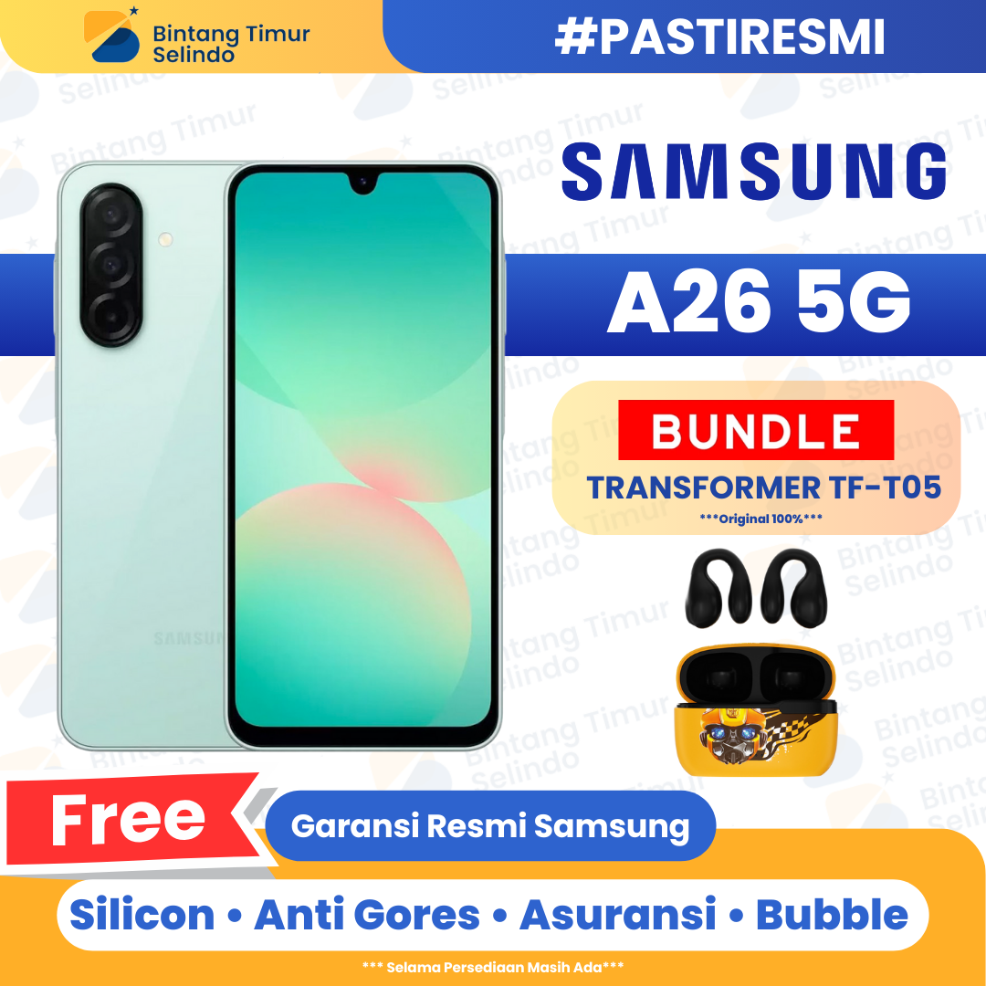 Samsung Galaxy A26 5G 8/256GB - Garansi Resmi 1 Tahun Harga  3,670,000 Ringgit*Penghantaran Percuma