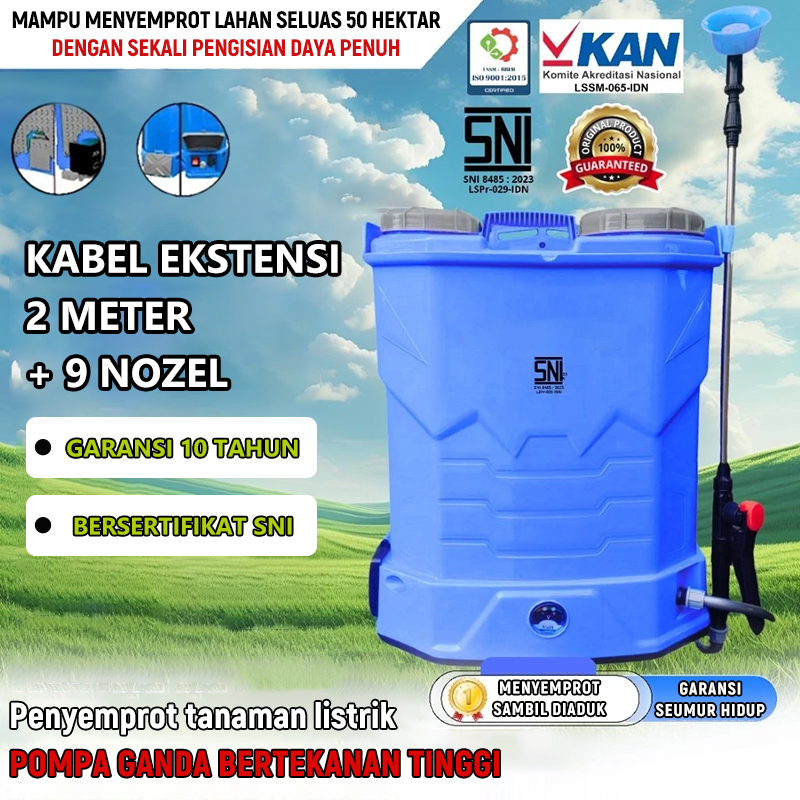 Mlsan 【30 years warrant】electric plant sprayers Red Blue manual plant spray tools l8379208896 Harga  187,000 rupiah*Gratis Ongkir
