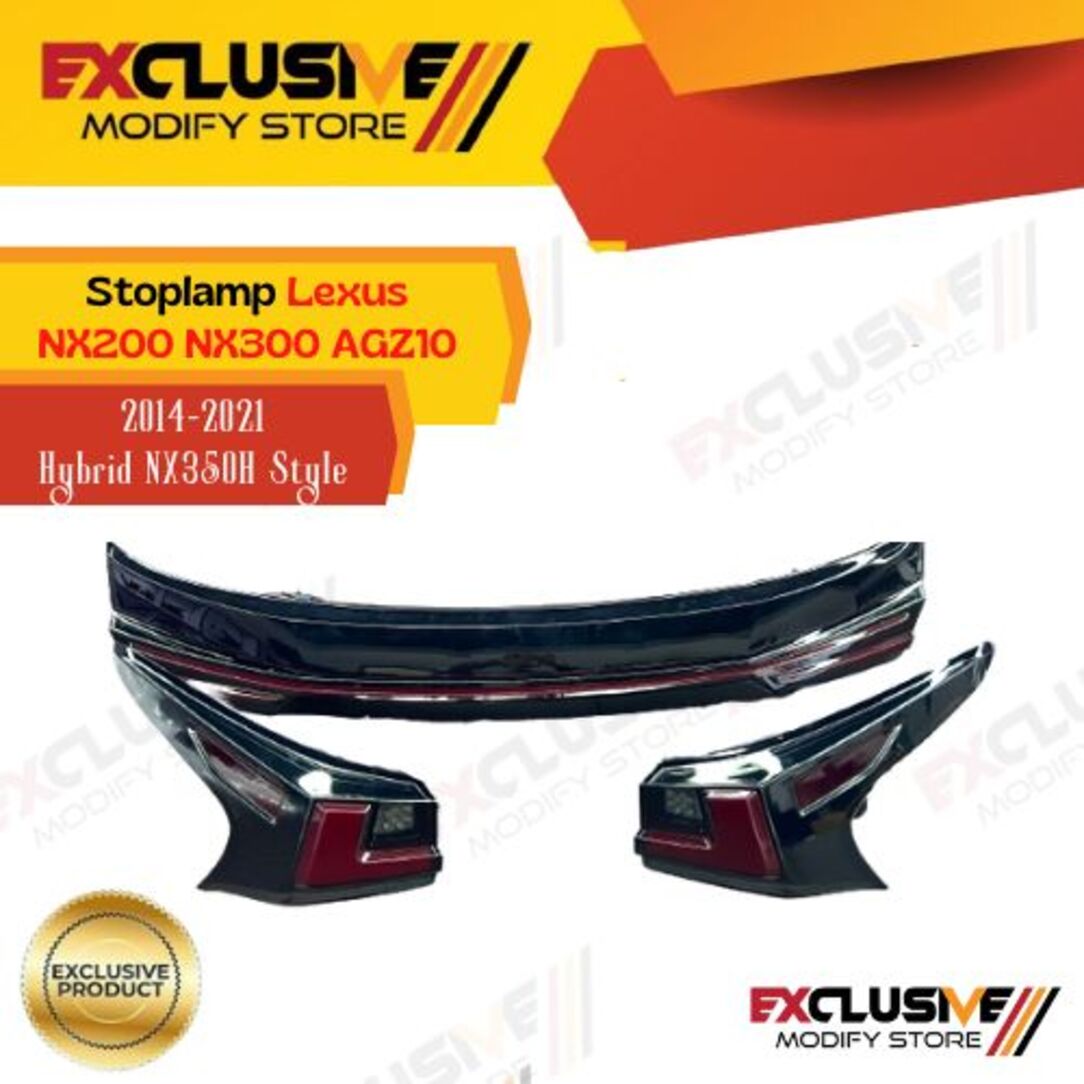 Stop Lamp Lexus NX200 NX300 AGZ10 (2014-2021) hybrid NX350h style Harga 14,350,000 rupiah*Gratis Ongkir