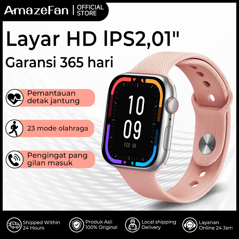 Amazefan Women's Smartwatch, Men's Smartwatch, Bluetooth Call Smartwatch for Women and Men, Heart Rate…