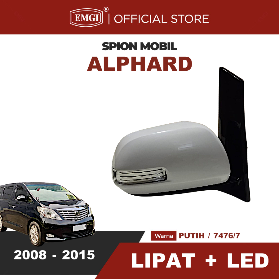 EMGI - Spion Mobil Alphard 2008 2009 2010 2011 2012 2013 2014 2015 - Lipat Harga 1,500,000 Ringgit*Penghantaran Percuma