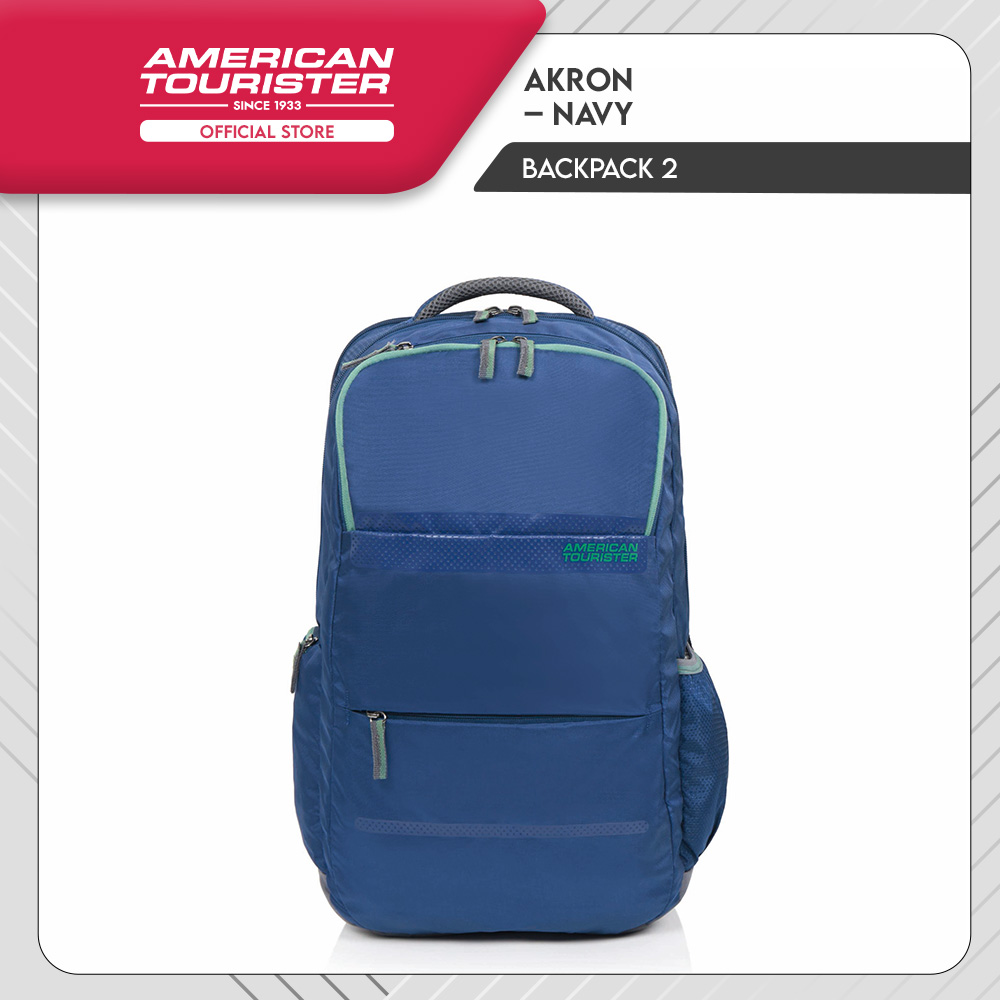 Lazada Indonesia - American Tourister Akron Backpack 2 – Navy