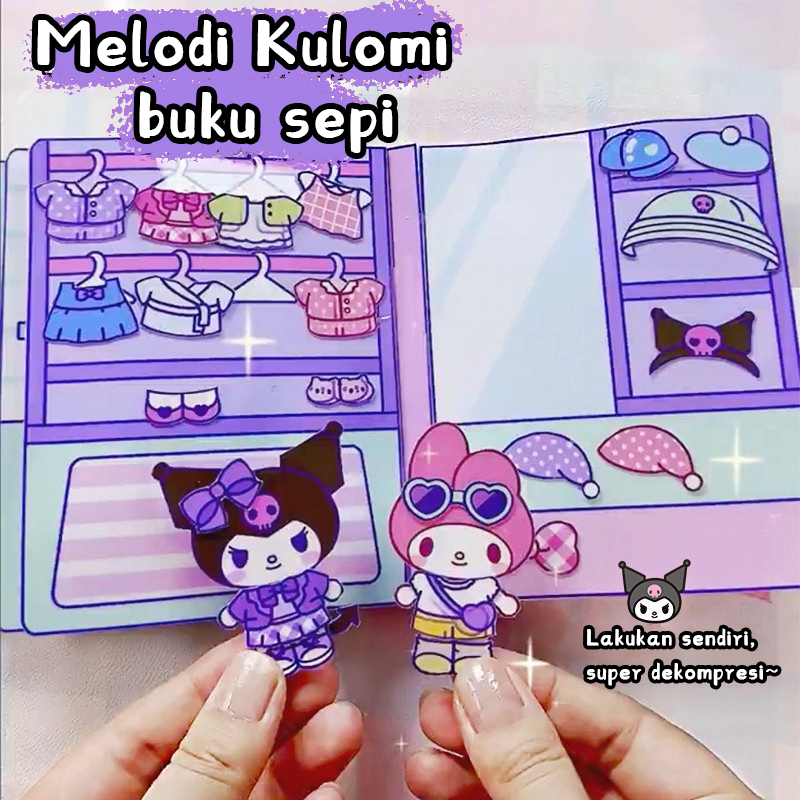 Sanrio Coloring Book - Buku Anak Mewarnai Gambar Seri SANRIO