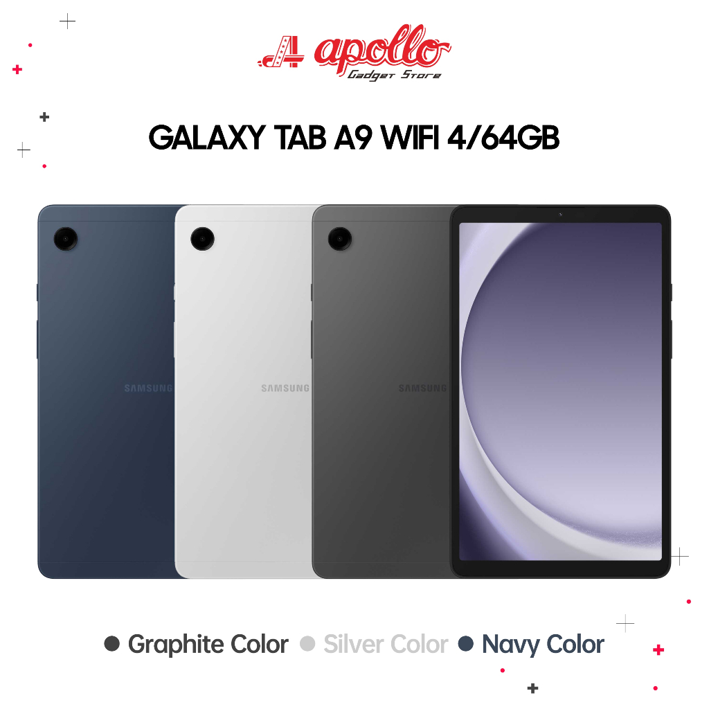 Samsung Galaxy Tab A9 Wifi 4/64GB Garansi Resmi SEIN Giá 1,899,000 Đồng*Miễn phí vận chuyển