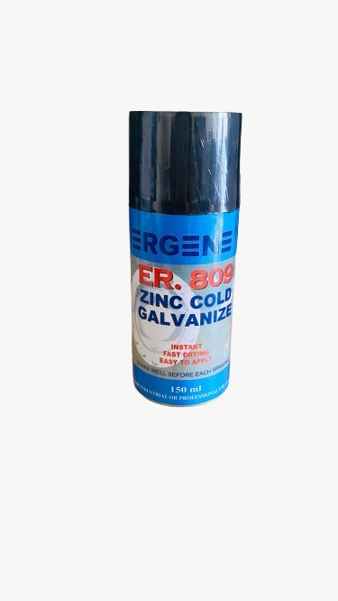 ERGENE ER.809 Zinc Cold Galvanize Spray150ml - Zinc Bright Galvanizing - Galvanized Instant -Coating Harga 94,800 rupiah*Gratis Ongkir