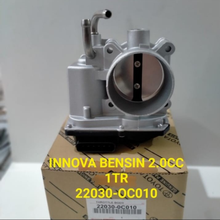 throttle trotle body innova inova bensin 2.0cc 1TR 22030-OC010 Harga 980,000 rupiah*Gratis Ongkir