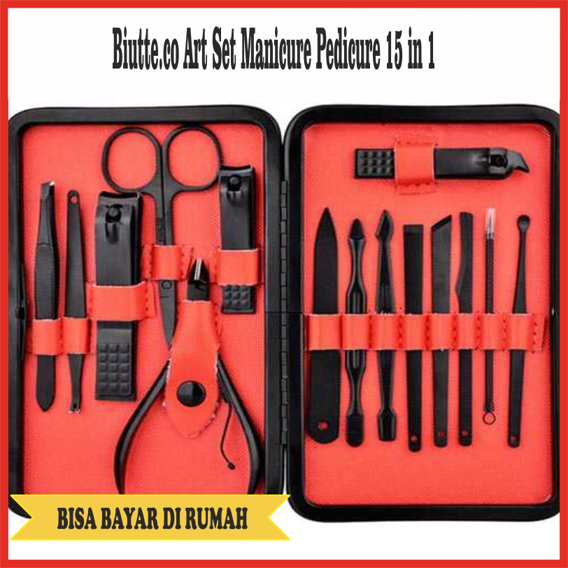 BIUTTE.CO Art Set Manicure Pedicure 15 in 1 — Set Manicure Pedicure 15 in 1
