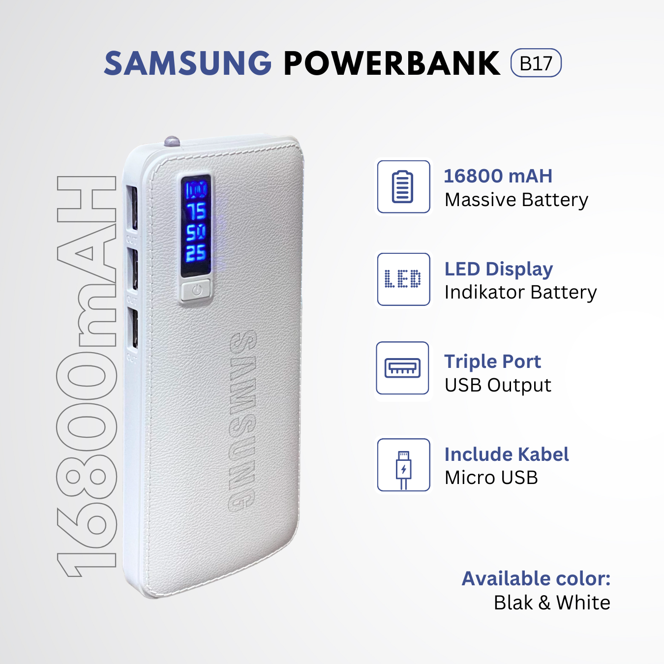 Portable Charger Samsung Battery Pack 32000mah Price Power Bank