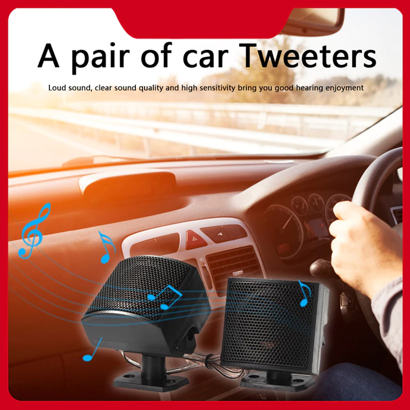 1 Pair Tp-008A 500W Maximum High Efficiency Tweeter Speaker Stereo Car Audio Pair Harga 29,900 rupiah*Gratis Ongkir