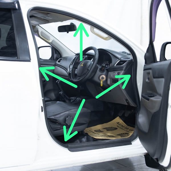 Rubber Balloon Body Door Rubber Trunk Daihatsu Luxio All Years Harga 52,000 rupiah*Gratis Ongkir