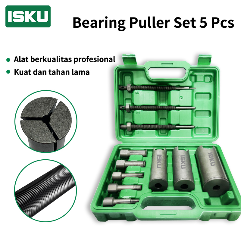 Isku 5 PCS bearing puller disassembler set | CVT Matic cap bearing bearing opening tool | cheap fit for motorcycle bearing disassembly Harga 59,000 rupiah*Gratis Ongkir