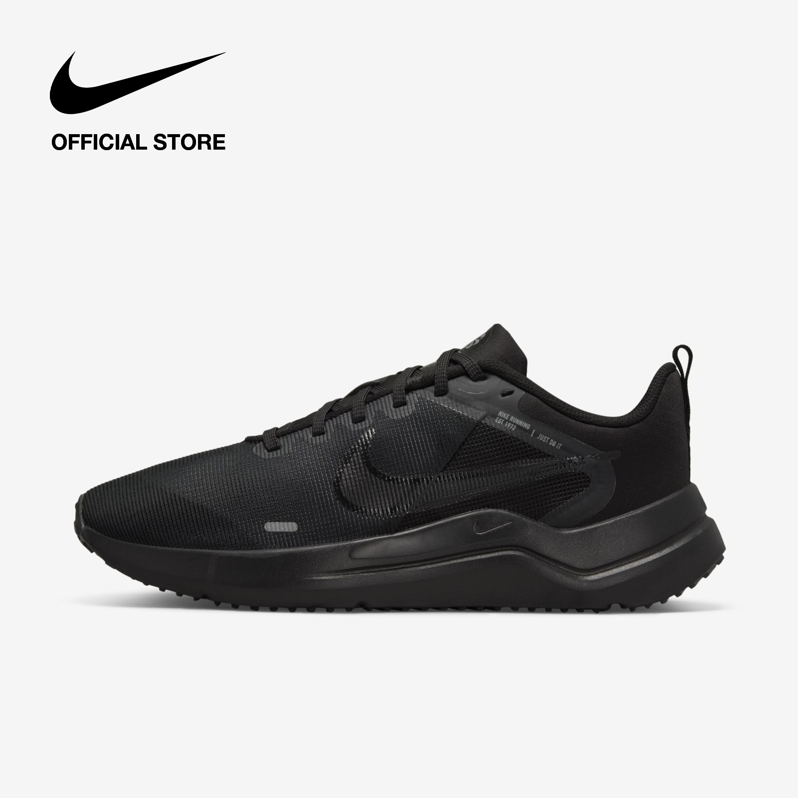 Nike Sepatu Pria Vomero 18 Road Running Black [HM6803-005