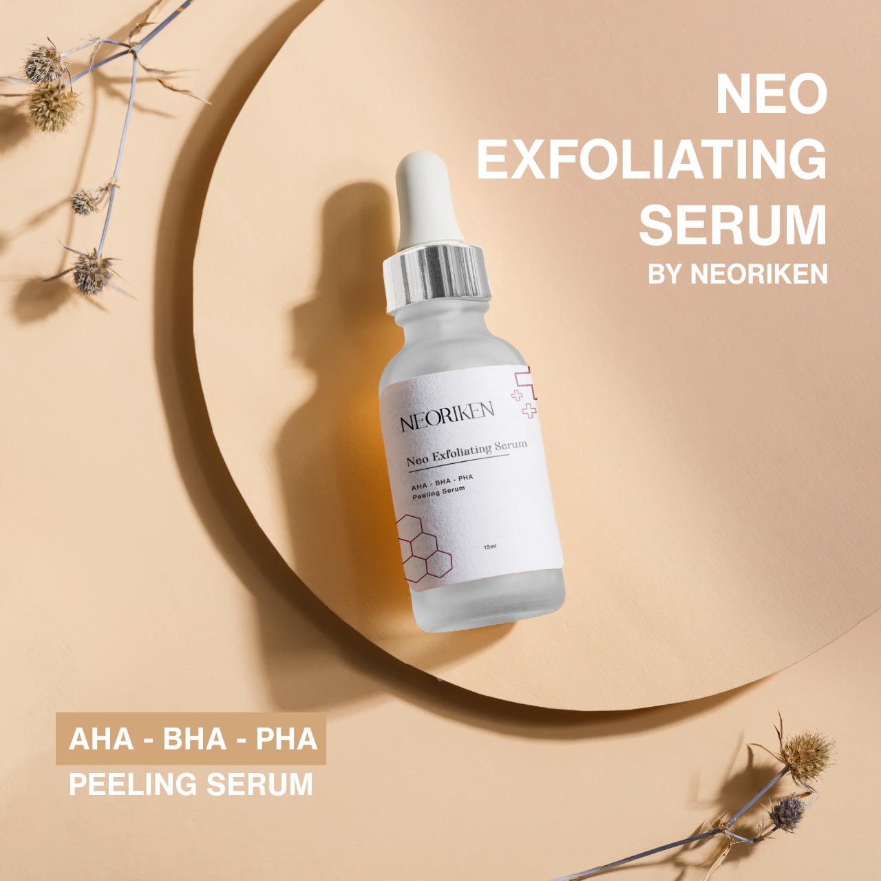 Lazada Indonesia - NEORIKEN AHA BHA Niacinamide Peeling Serum 15ml – Neo Exfoliating Serum Mencerahkan Kulit Wajah dan Mengangkat Sel Kulit Mati