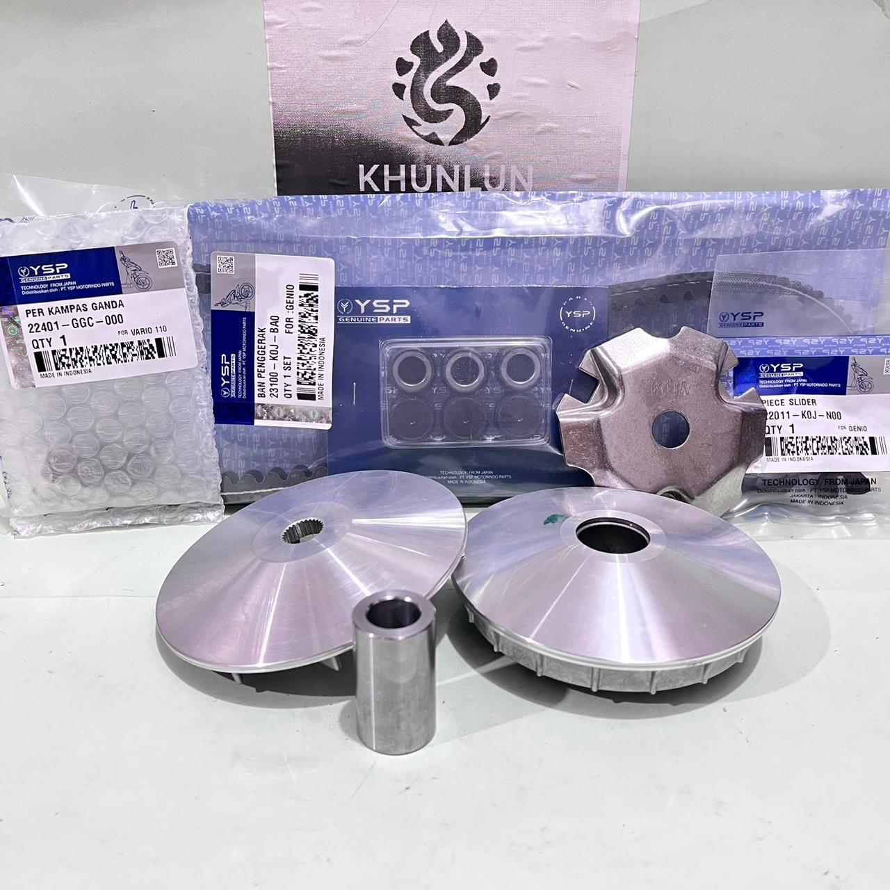 Cvt Fcc V1 Genio Beat Deluxe Beat New Beat Street Scoopy Fi Package Harga 274,240 rupiah*Gratis Ongkir