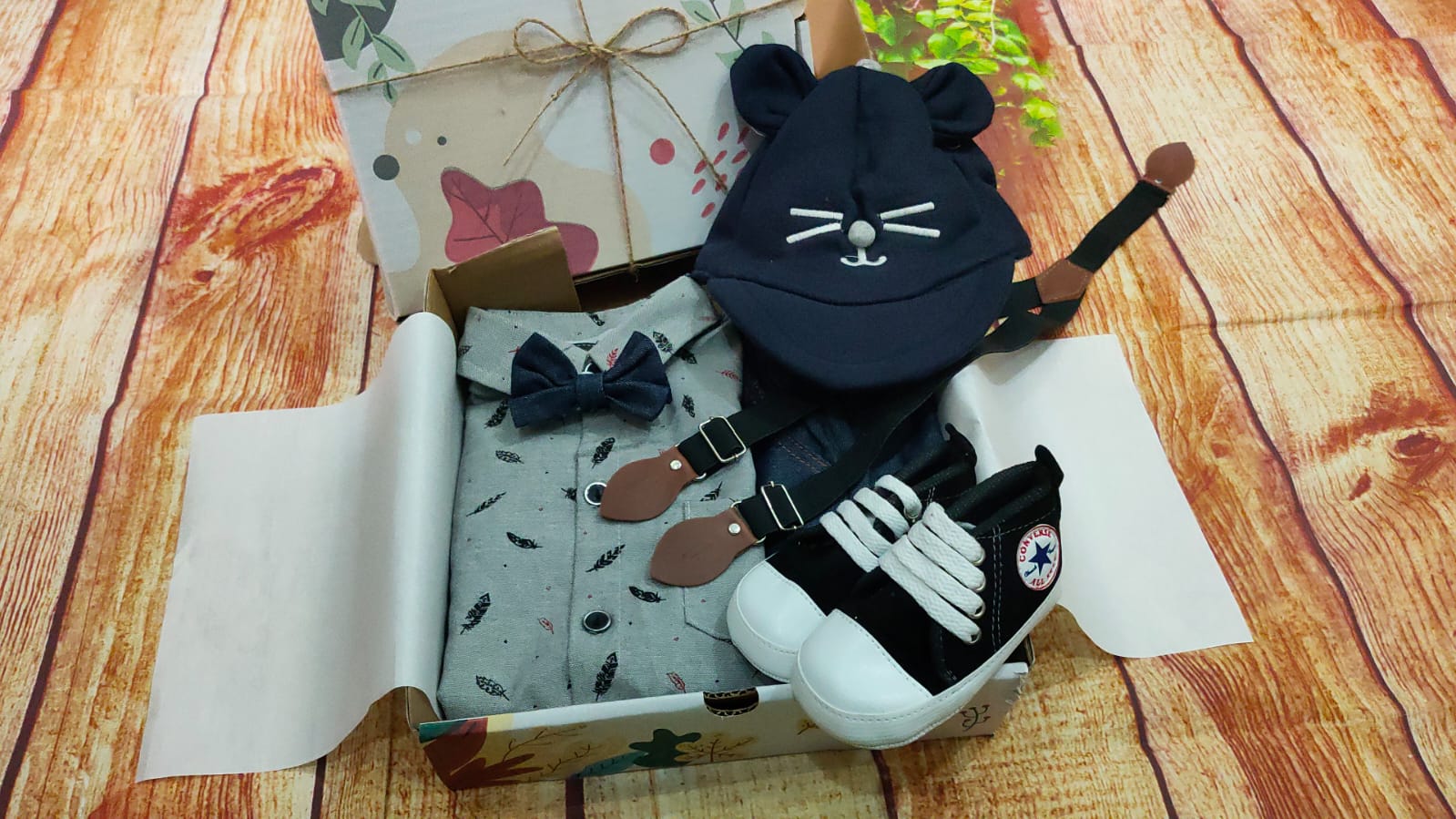 Two Mix Hampers Bayi Laki Laki Kado Bayi Cowok dj861