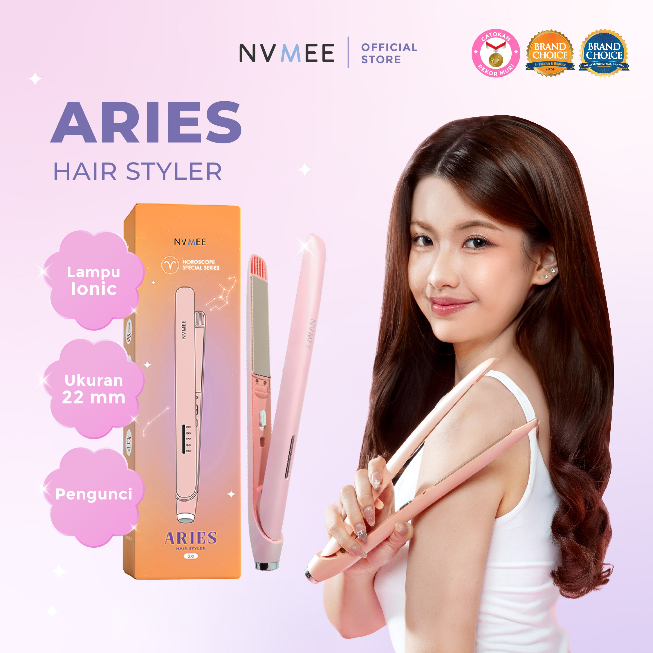 NVMEE Catokan Wave Mermaid Cancer Hair Styler