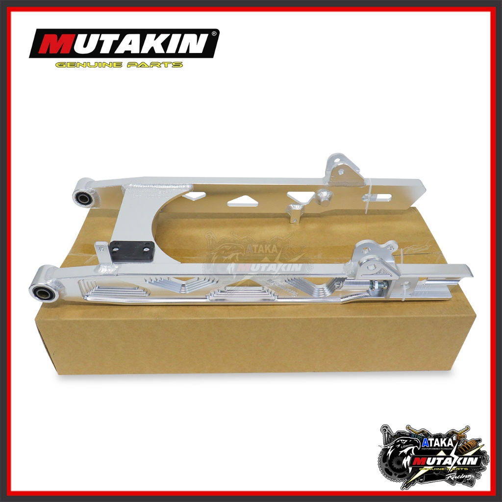 MUTAKIN CNC Swing Arm +2 inci Honda Supra x 125 kharisma REVO ABSOLUTE Jupiter z1 Fizr F1zr Harga 1,250,000 Ringgit*Penghantaran Percuma