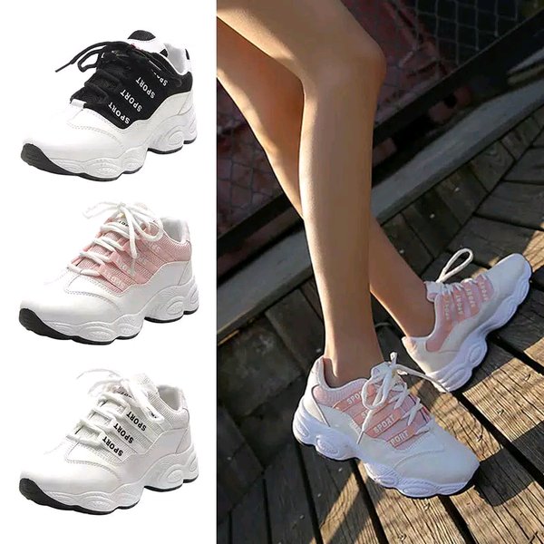 Sepatu Korea Wanita Terbaru Sepatu Sneakers Wanita Korea Korean Shoes Semi Boot Lazada Indonesia