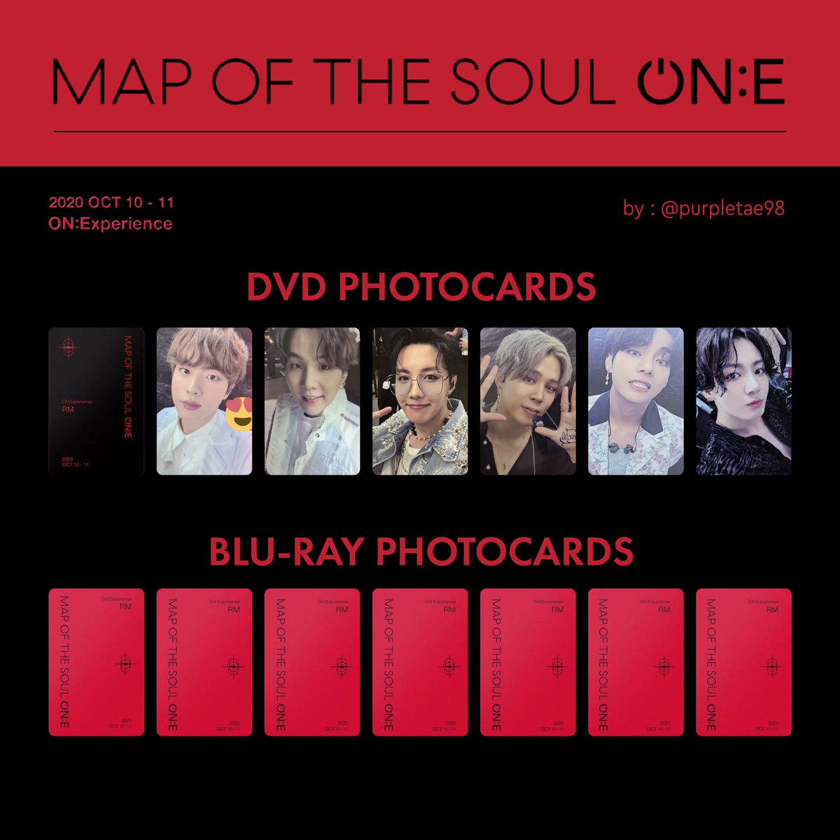 BTS MAP OF THE SOUL ON: E DVD - K-POP