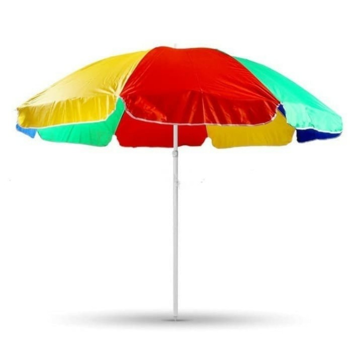 Beach Umbrella tent street vendors garden 180cm rainbow - Merek Saito Harga 69,150 rupiah*Gratis Ongkir