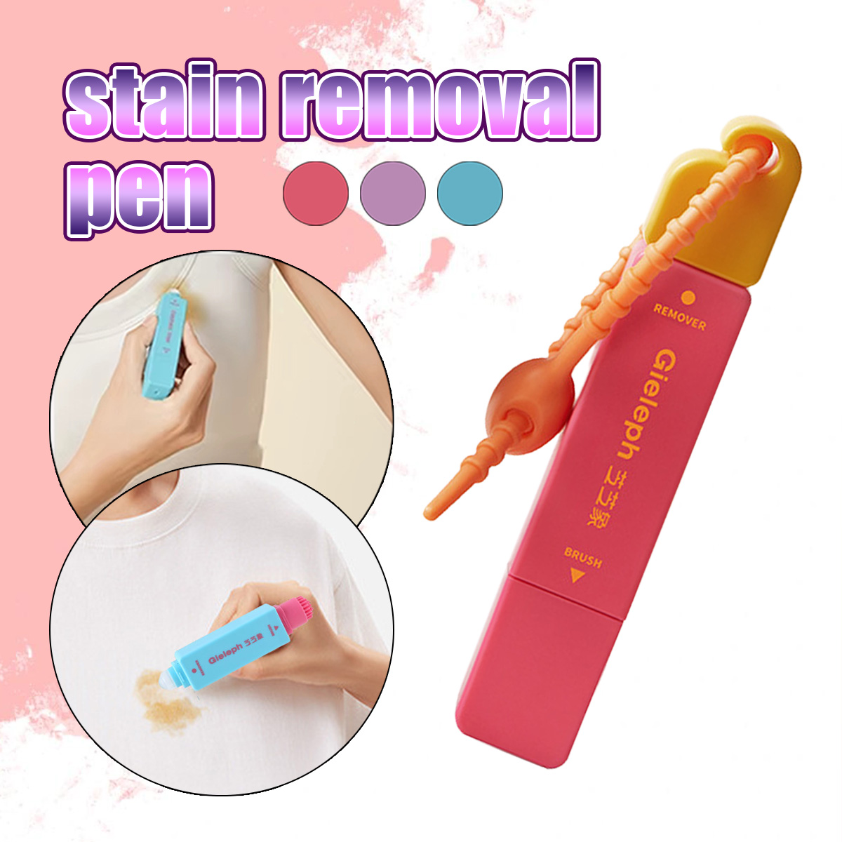 Emergency stain remover pen remover remover paint pen multipurpose cleaning tool home kitchen multifunction home stuff Harga 49,900 rupiah*Gratis Ongkir